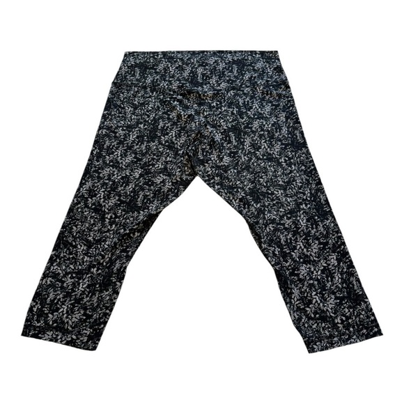 Lululemon Align High-Rise Crop 21" | Blossom Overlay Starlight Multi - Size 16 - Picture 3 of 9